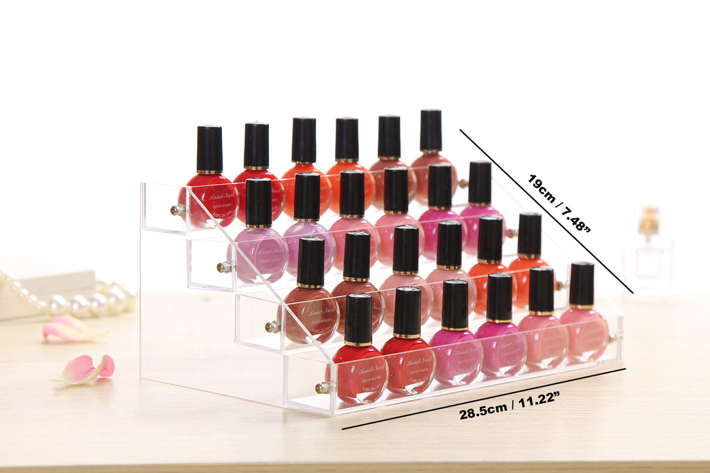 7 Tier Acrylic Nail Polish Display Stand Makeup Cosmetic Storage Organizer  | Buy Online in South Africa | takealot.com