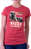 Rescue And Love Dogs Women's Fit T-Shirt
