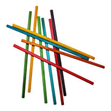 Kurtzy 20 cm Long 100 Pcs Colorful Wooden Dowel Rods - Lollipop Craft Sticks for Arts and Craft Projects DIY  Assorted Color Cake Pop Sticks, Home, Garden, Wedding Decoration Supplies