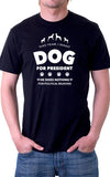 Negative Dog For President Unisex T-Shirt