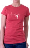 Pull Up Heart Beat Women's Fit T-Shirt