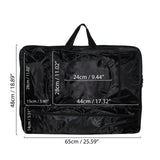 Kurtzy 4K Artist Portfolio Carry Shoulder Bag Multifunctional Drawboard Bags for Drawing Sketching Painting - Synthetic Fibre Artist Portfolio Carry Case Storage Backbag
