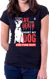 Don't Hurt My Dog Women's Fit T-Shirt