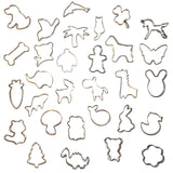 Animal and Holiday Themed Cookie Cutter Set