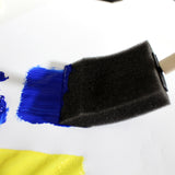Large and Small Foam Brush Arts and Crafts Set