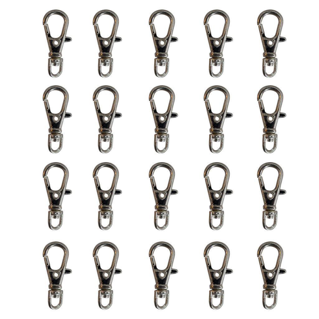 20 Pack of Keyring Lobster Clasps