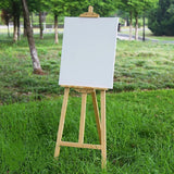 Kurtzy Canvas Board - 4 pcs Blank Canvas Set - Artist Canvas Frame - Pre-Stretched Canvas - Acrylic Painting Boards with Stretched Canvas for Artwork (70 x 49.5cm, 40 x 49.5cm, 30 x 40cm, 20 x 30cm)