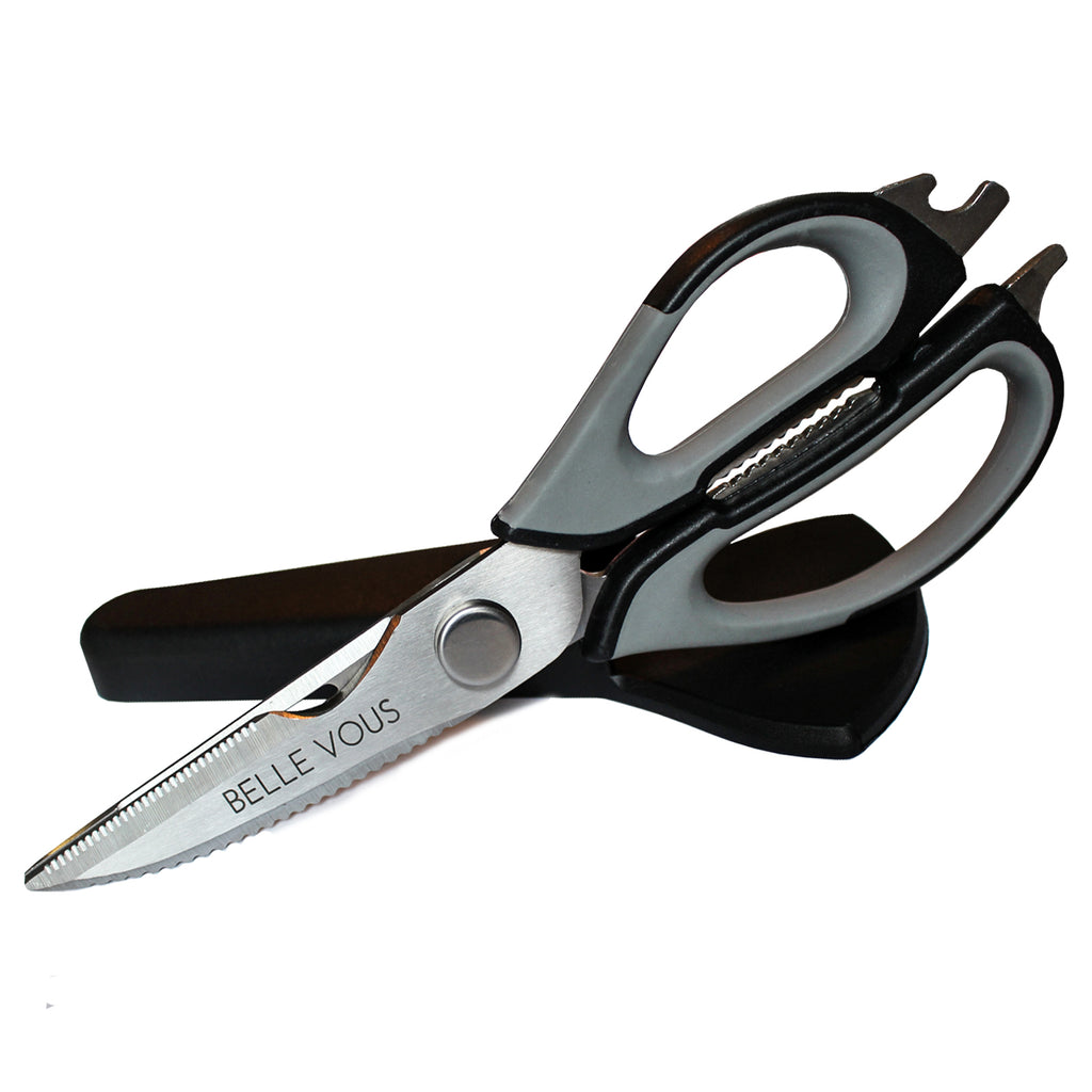 Kitchen Shears & 5 Blade Herb Scissors Set