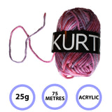 Multicolour Knitting Crochet Yarn Set