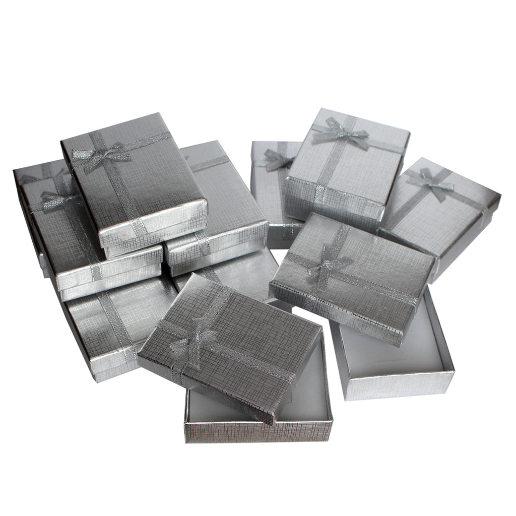 12 Silver Jewellery Gift Boxes