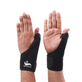 Thumb Wrist Support Brace Splint - 2 Pack Reusable Thumb Stabilizer for Both Left and Right Hand Trigger Thumb Relieve Thumb Sprain, Injuries During Play or at Work