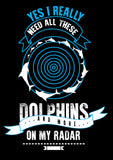 Dolphins On My Radar Women's Fit T-Shirt