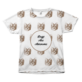Dogs Are Awesome All Over Tees